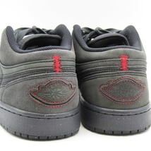 美品 NIKE ナイキ 27.5cm AIR JORDAN 1 LOW SE CRAFT FD8635-001 エアジョーダン1 DK SMOKE GREY/BLACK-VARSITY RED 22000753_画像3