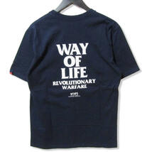 WTAPS ダブルタップス 半袖Tシャツ PHILOSOPHY プリント Tee ネイビー 2 27105952_画像2