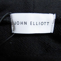 未使用 JOHN ELLIOTT ジョンエリオット BEACH HOODIE B121B0010A プルオーバーパーカー ビーチフーディ BLACK S タグ付き 27106018_画像6