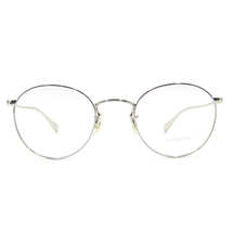 未使用 OLIVER PEOPLES L.A. オリバーピープルズ メガネフレーム OV1186 Coleridge コールリッジ イタリア製 5036 Silver 65005954_画像2