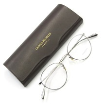 未使用 OLIVER PEOPLES L.A. オリバーピープルズ メガネフレーム OV1186 Coleridge コールリッジ イタリア製 5036 Silver 65005954_画像1