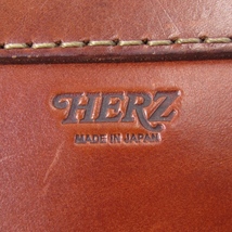 HERZ ヘルツ ビジネスバッグ シンプルスタイル ラティーゴ レザー リュック ブリーフケース ブラウン 61000577_画像7