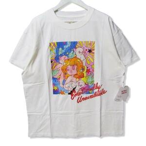 未使用 EMOTIONALLY UNAVAILABLE エモーショナリー アンアベイラブル EU×SYL STARDUST TEE スターダスト 半袖Tシャツ WHITE XL 27106099