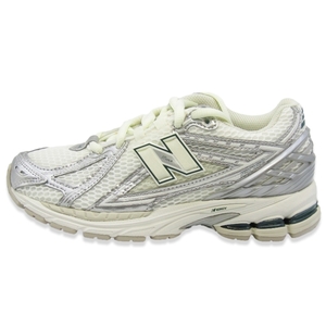 未使用 New Balance ニューバランス 23cm M1906REE メッシュ ランニングシューズ SILVER/WHITE 22000855