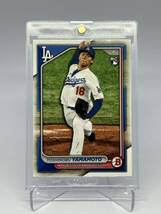 【即決価格】2024 Bowman 山本由伸 Yoshinobu Yamamoto RC ルーキーカード Topps MLB Dodgers ドジャース 大谷翔平 同僚 WBC 侍JAPAN 1_画像1