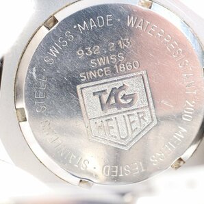 ★TAG HEUER タグホイヤー Professional プロフェッショナル 200M 932.213 クオーツ デイト ボーイズ 腕時計 2098-TEの画像7