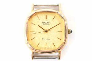 *SEIKO Seiko Exceline Exceline 7321-5030 10K полная масса примерно 8.8g кварц женские наручные часы 2321-TE