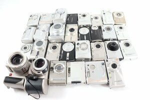 【30点】 Canon/PENTAX/CASIO/FUJIFILM/SONY 等 コンパクトカメラ デジタルカメラ デジカメ まとめ売り 2257-MS