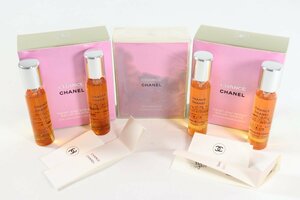 【3点】CHANEL シャネル CHANCE チャンス TWIST AND SPRAY レフィル2本 20ml/EAU FRAICHE 50ml オードトワレ 香水 まとめ売り 2327-TE