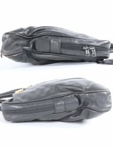 LOEWE ロエベ アナグラム レザー ブラック ビジネスバッグ ブリーフケース メンズ かばん 保存袋付き 2212-TE_画像3