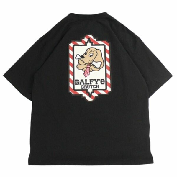 Tシャツ プリント 半袖 ガルフィー バックプリント GALFY カジュアル ストリート 