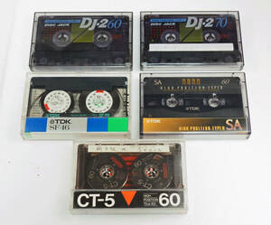 *TDK*FOSTEX# cassette tape * total 5ps.@# high position TYPEⅡ# secondhand goods *