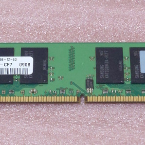 ∠Samsung M378T5263AZ3-CF7 *PC2-6400U/DDR2-800 240Pin DDR2 UDIMM 4GB 動作品