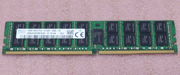 ＞SK hynix HMA42GR7MFR4N-TF *PC4-17000/DDR4-2133/PC4-2133P ECC REG/Registered 288Pin DDR4 RDIMM 16GB 動作品