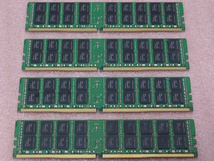 ∠SK hynix HMA42GR7MFR4N-TF 4枚セット *PC4-17000/DDR4-2133/PC4-2133P ECC REG/Registered 288Pin DDR4 RDIMM 64GB(16GB x4) 動作品_画像2