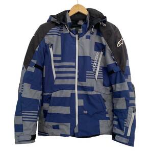【美品】 アルパインスターズ　Alpinestars badger jacket 　青系/灰色系　ブルー系/グレー系　XLサイズ　8006-100