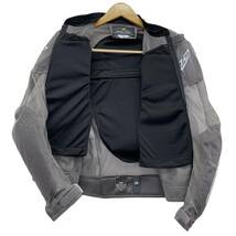 【美品】 ROUGH&ROAD ラフ&ロード エアメッシュジャケット ジャケット グレー系 灰色系 Mサイズ 8471-100_画像2