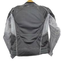 【美品】 ROUGH&ROAD ラフ&ロード エアメッシュジャケット ジャケット グレー系 灰色系 Mサイズ 8471-100_画像3
