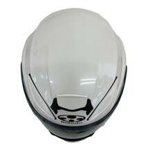 【美品】 OGK KABUTO オージーケーカブト SHUMA フルフェイスヘルメット 白系 ホワイト系 XLサイズ 8496-100_画像3