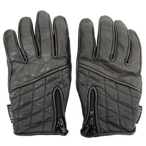 【即決】 RIDEZ ライズ ライディンググローブ RR05 RR VERVE GLOVES 黒系 ブラック系 XLサイズ　8988-K