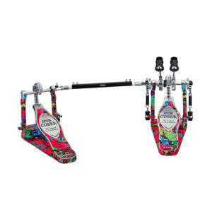 TAMA HP900PWMPR ツインペダル IRON COBRA Power Glide Psychedelic Rainbow 50周年 記念モデル