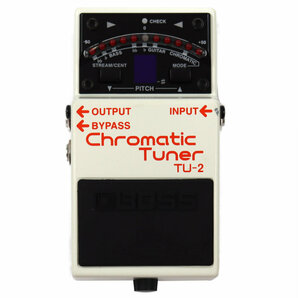 【中古】 クロマチックチューナー エフェクター BOSS TU-2 Chromatic Tuner ペダルチューナーの画像1