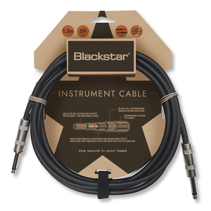 Blackstar ブラックスター 楽器用シールド ケーブル 1.5m STANDARD INSTRUMENT CABLE S-S型 5ft