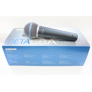 [ used ] Mike electrodynamic microphone Sure -SHURE BETA58A Sure microphone Beta gopa