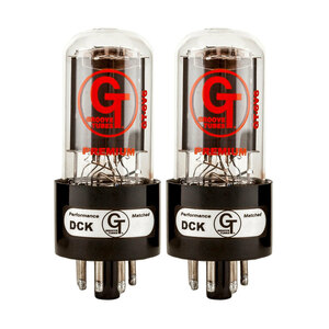 Fender フェンダー Groove Tubes GT-6V6-S MED DUET パワー管 真空管 2本セット