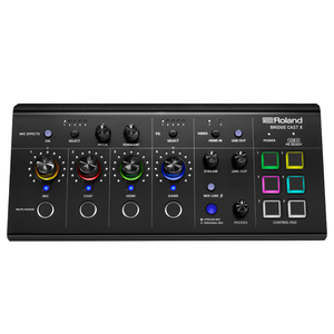 ROLAND Roland BRIDGE CAST X Dual Bus Gaming Audio Mixer with Video Capturege-ming миксер BRIDGECSTX