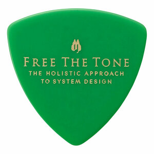 Free The Tone 20th ANNIVERSARY Pick GR/Gold гитара pick ×10 листов 