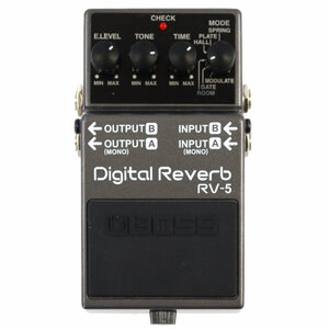 [ used ] digital Reverb effector BOSS RV-5 Digital Reverb Boss liva-b effector 