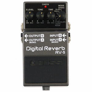 [ used ] digital Reverb effector BOSS RV-5 Digital Reverb Boss liva-b effector 