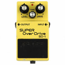【中古】スーパーオーバードライブ エフェクター BOSS SD-1 SUPER OverDrive ギターエフェクター_画像1