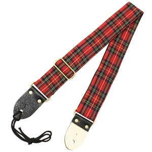 ARIA Aria SPS-2400TC tartan check pattern guitar strap 