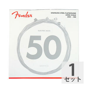 フェンダー Fender Bass Strings Stainless Steel Flatwound 9050ML 50-100 エレキベース弦