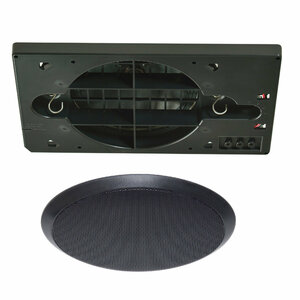 MASSIVE CL-120RN(B). included shape 120mm full range ceiling speaker black low * impedance 