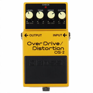 【中古】オーバードライブ ディストーション エフェクター BOSS OS-2 OverDrive Distortion ギターエフェクター