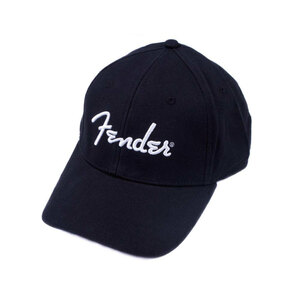 Fender ライフスタイル FenderR Original Cap， Black， One Size Fits Most