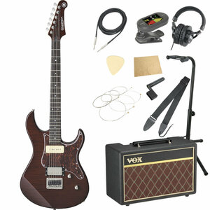  электрогитара начинающий комплект Yamaha pasifika гитара PACIFICA611HFM RTB VOX усилитель имеется YAMAHA гитара введение 11 позиций комплект 