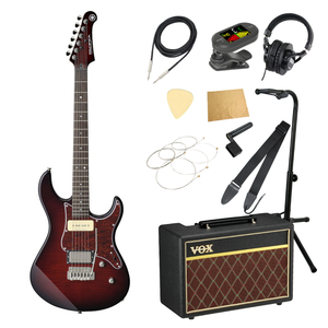  электрогитара начинающий комплект Yamaha ..... гитара PACIFICA611VFM DRB VOX усилитель имеется YAMAHA гитара введение 11 позиций комплект 
