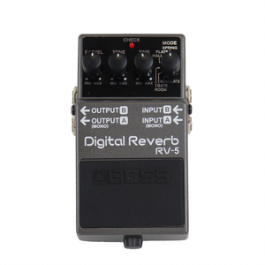 【中古】デジタルリバーブ エフェクター BOSS RV-5 Digital Reverb ボス リヴァーブ エフェクター 0