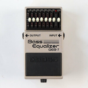 【中古】イコライザー エフェクター BOSS GEB-7 Bass Equalizer ベースエフェクター