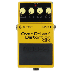 【中古】オーバードライブ ディストーション エフェクター BOSS OS-2 OverDrive Distortion ギターエフェクター