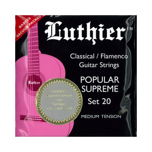 Luthier LU-20-CT Classical/Flamenco Strings with Super Carbon 101 Trebles flamenco classic guitar string ×3 set 