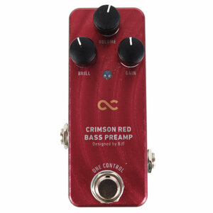 【中古】 ベースプリアンプ ONE CONTROL CRIMSON RED BASS PREAMP ワンコントロール クリムゾンレッド ワンコン