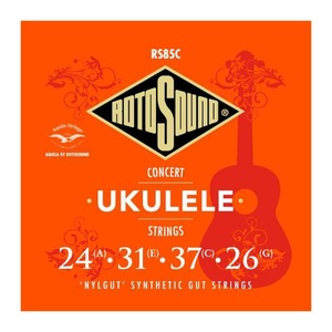 ロトサウンド ウクレレ弦 6セット RS85C Ukulele Nylgut Synthetic Gut コンサート用ウクレレ弦×6セット ROTOSOUND