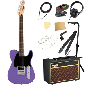 エレキギター 入門セット スクワイヤー テレキャス Sonic Esquire H LRL UVT VOXアンプ付き 11点セット Squier ギター 初心者セット