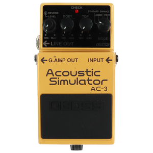 【中古】 アコースティクシミュレーター エフェクター BOSS AC-3 Acoustic Simulator ギターエフェクター