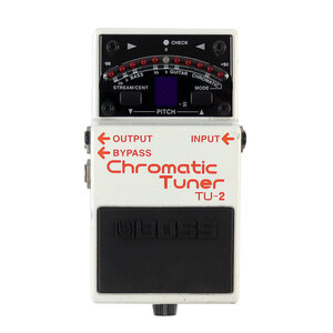 【中古】 クロマチックチューナー エフェクター BOSS TU-2 Chromatic Tuner ペダルチューナー